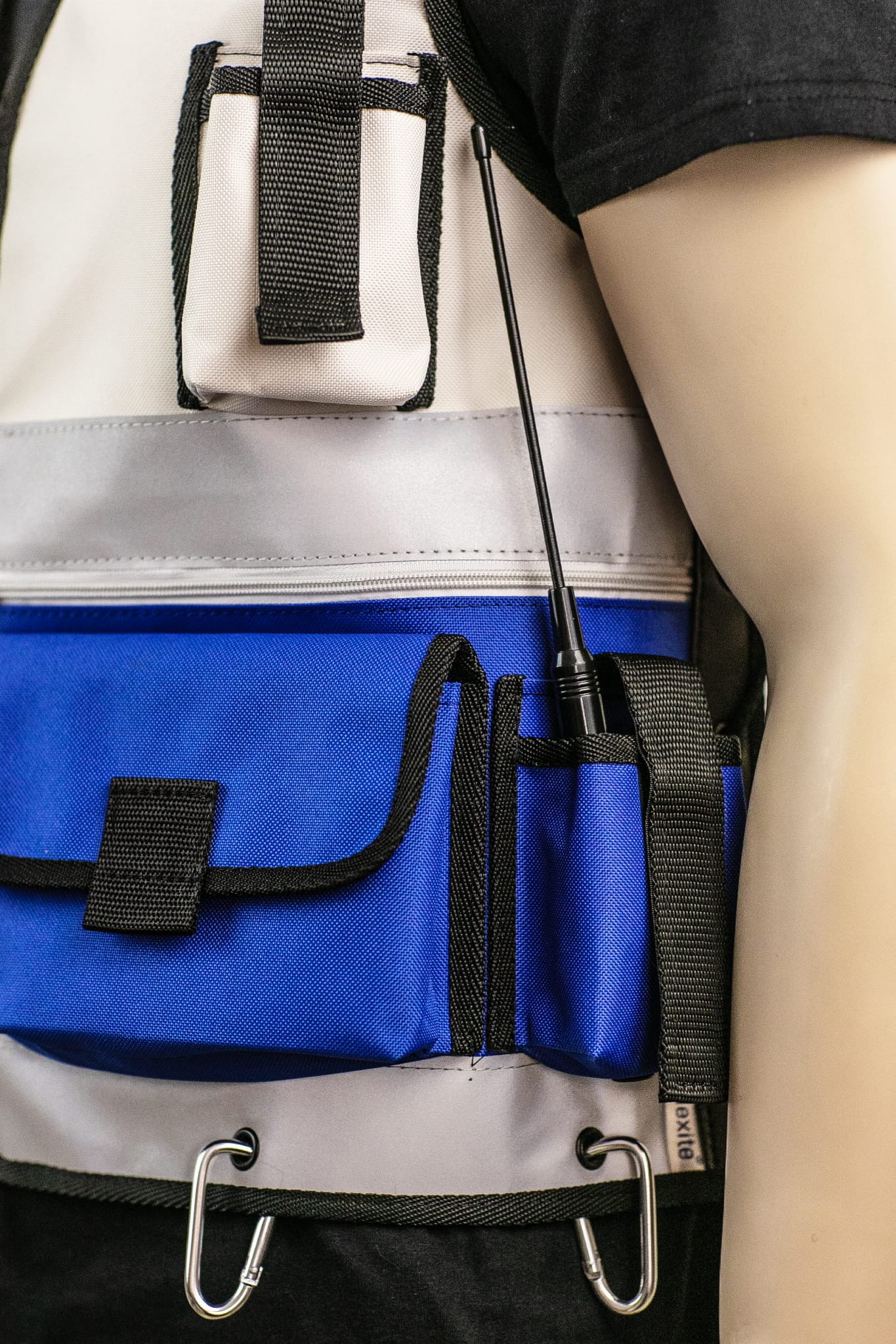 Kamizelka taktyczna STRAŻ KDR Poziom Interwencyjny Niebieska - obrazek 4