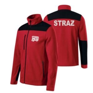 Polar Basic MDP – logo MDP Haft Czarny/Czerwony