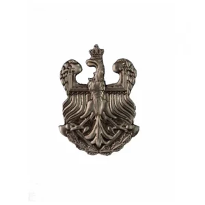 Metalowy orzełek na czapkę OSP