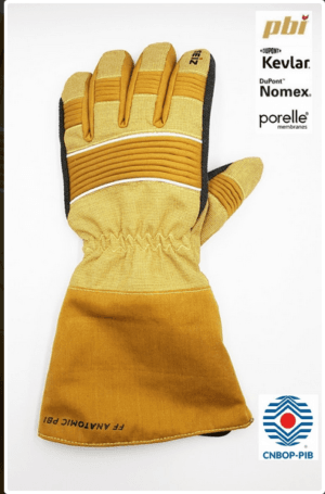 Rękawice pożarnicze Seiz Fire Fighter Anatomic PBI długi mankiet