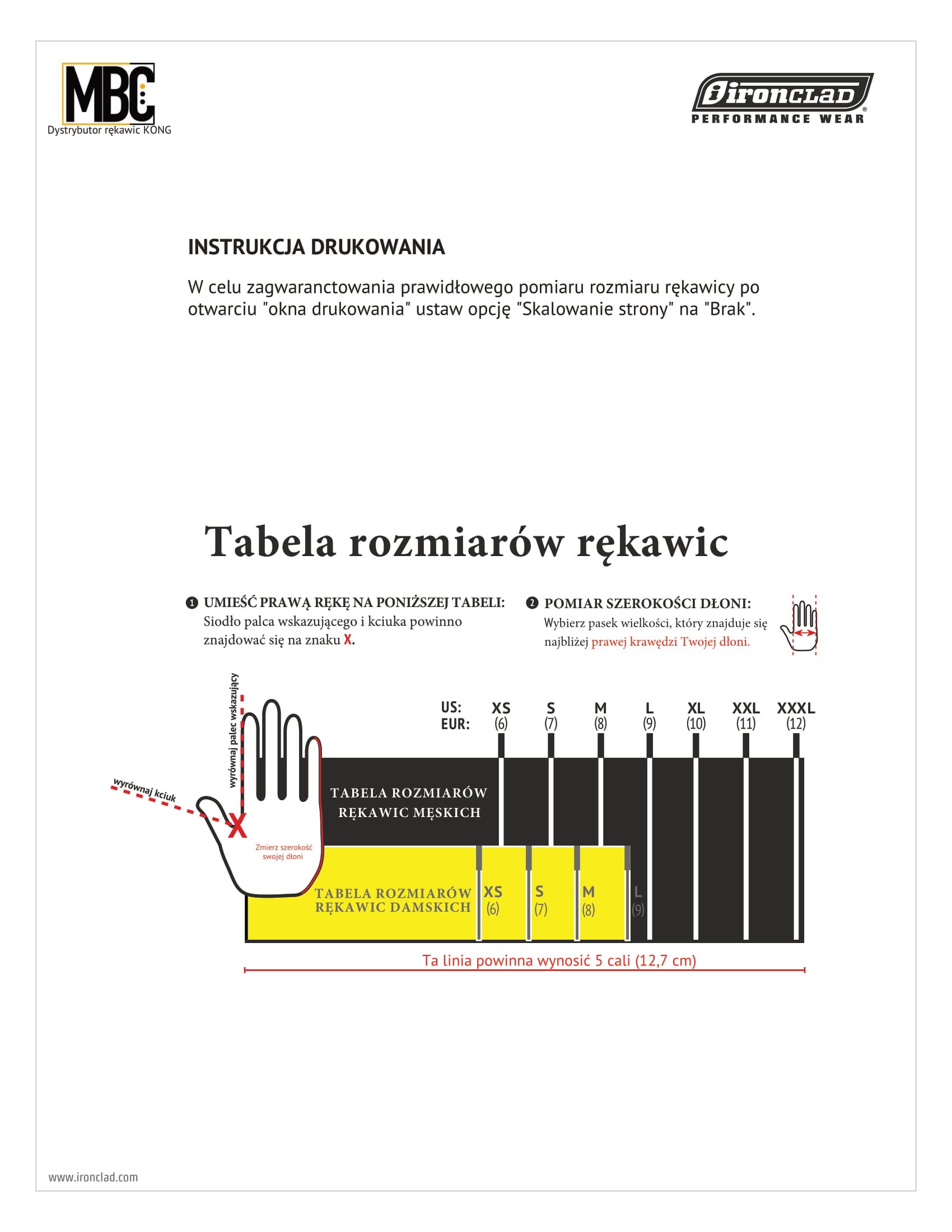 Rękawice KONG INDI-CCP - obrazek 5