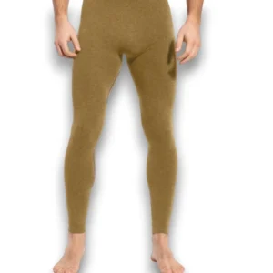 Bielizna termoaktywna trudnopalna kolor piaskowy - spodnie