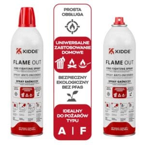 Spray gaśniczy Kidde FlameOut (500 ml)