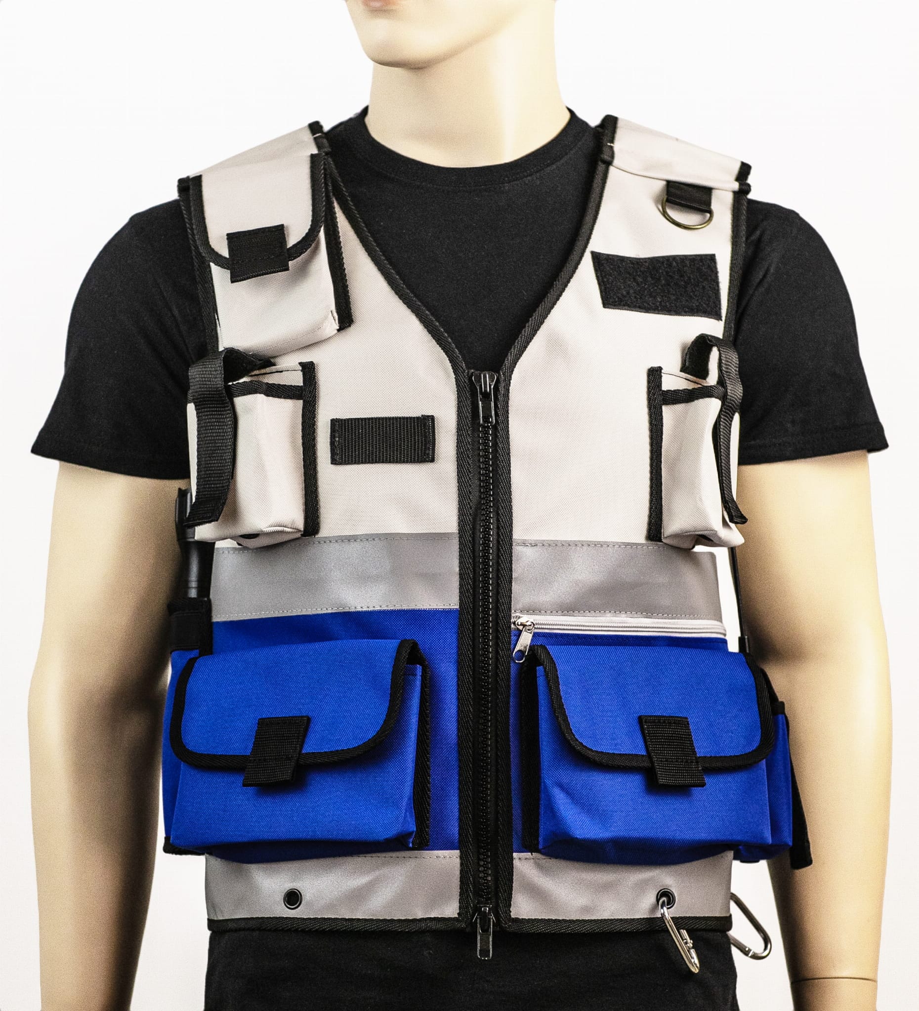 Kamizelka taktyczna STRAŻ KDR Poziom Interwencyjny Niebieska