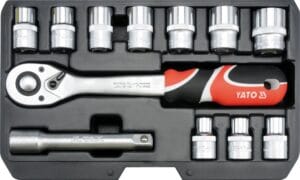 Zestaw narzędziowy 1/2" Yato 12 elementów