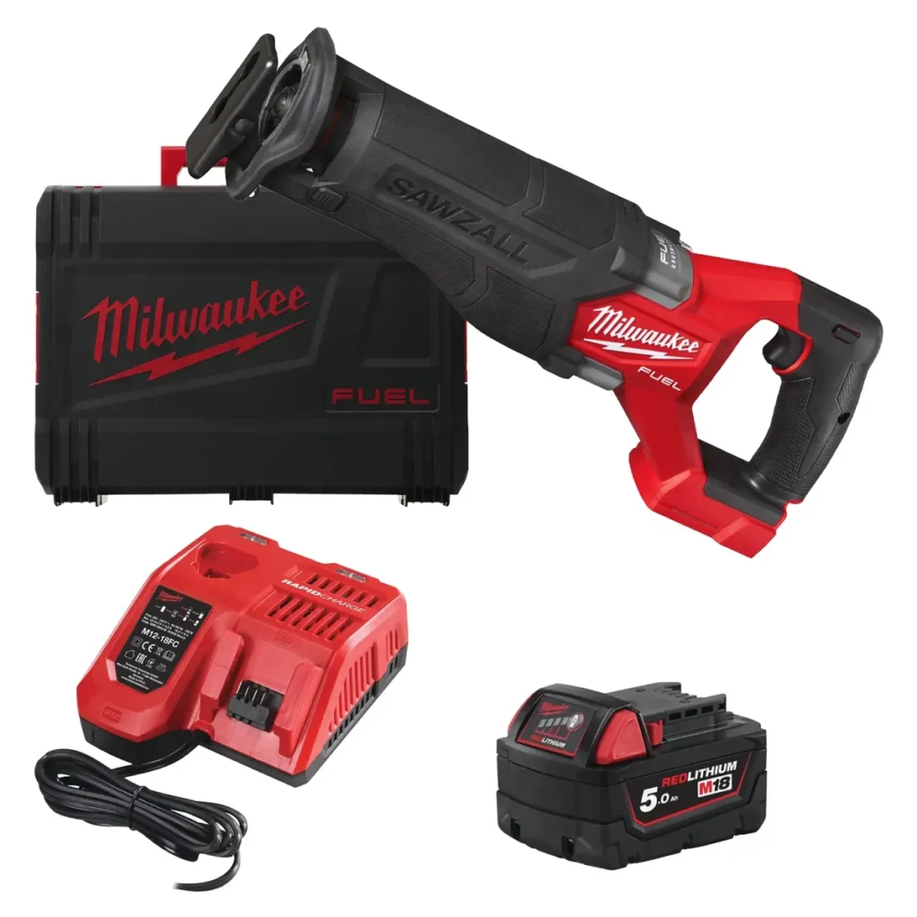 Piła szablasta Milwaukee M18 FSZ-501X AKU 18V (1x 5.0 Ah)