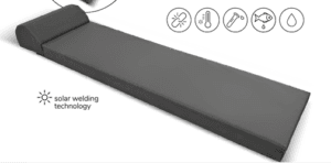 Materac do schronu z zagłówkiem