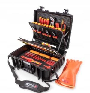 Skrzynka narzędziowa XL eMobility z wyposażeniem Wiha